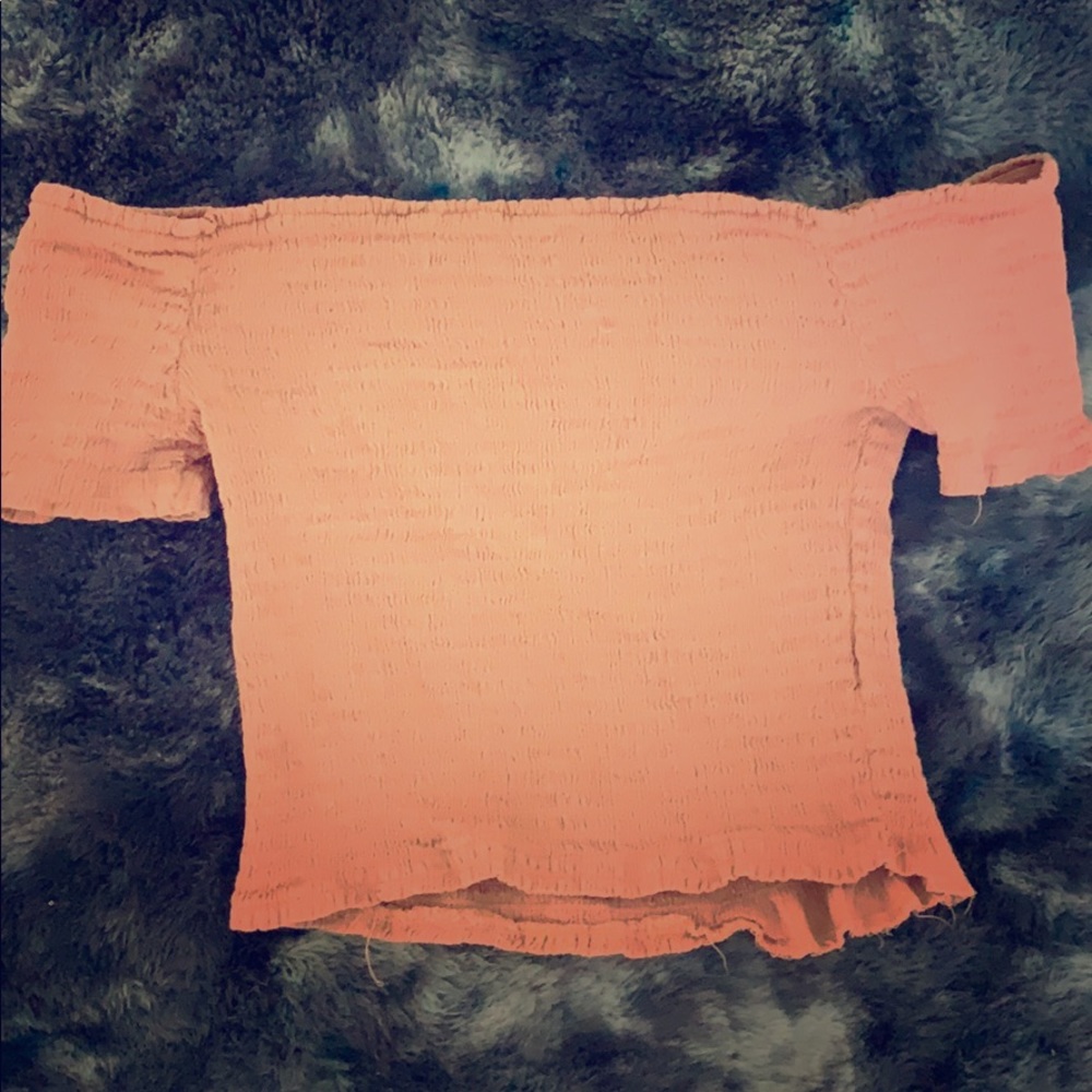 Light pink crop top